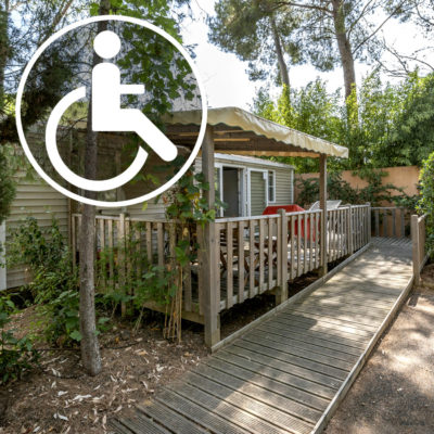Camping PMR Var (Personnes à Mobilité Réduite) pour fauteuil roulant