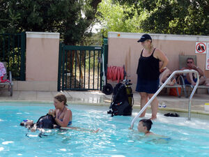 Piscine chauffée Baptême plongée Vacances