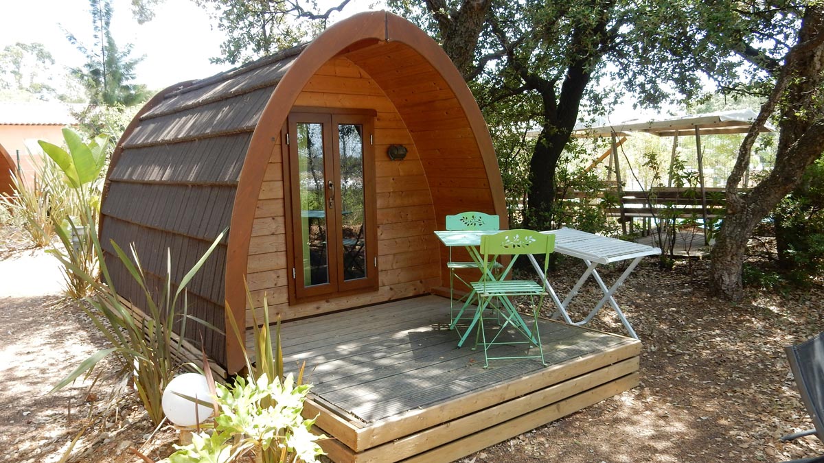Location Hyères Cabanes Petit prix Vacances Insolite