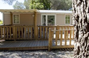 Camping Location Mobile-home PMR Accessible   