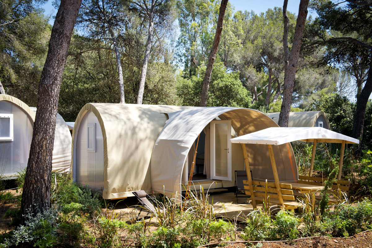 Camping Provence Tentes équipées Meublées Convivialité Confort Détente