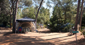 Location tentes caravanes vacances camping Porquerolles