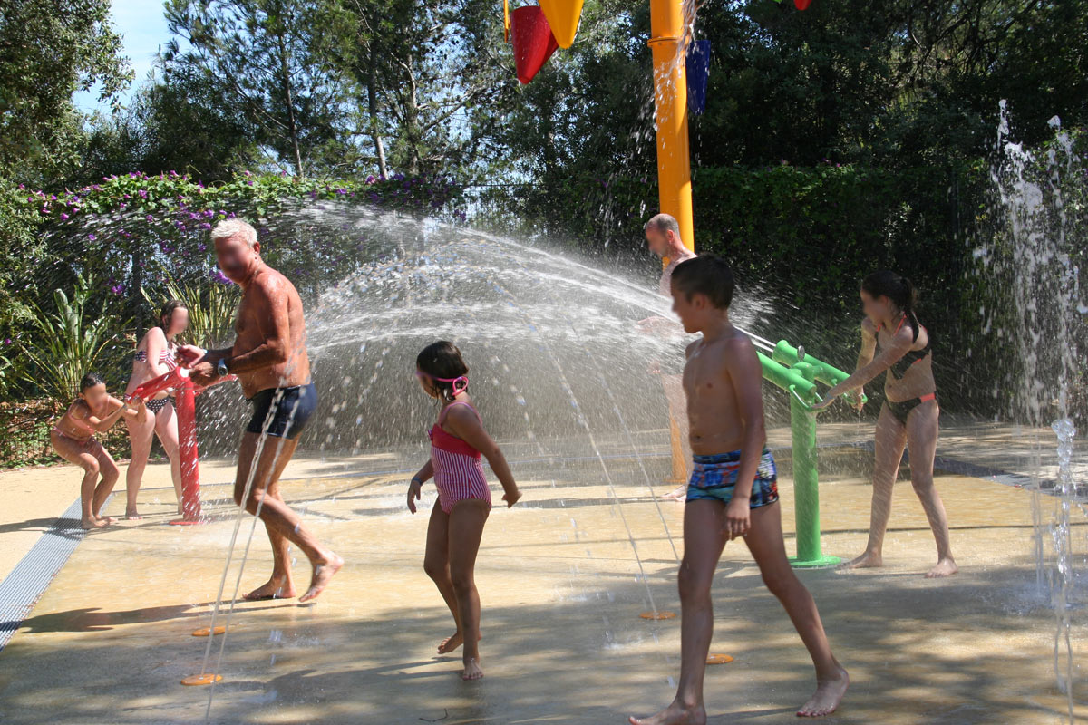 Camping La-Londe-les-Maures Wasserspiele Beheiztes Schwimmbad