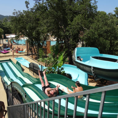 Parc aquatique au camping