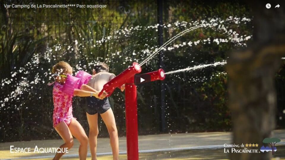 Parc aquatique du Camping de La Pascalinette**** dans le Var