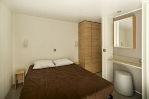 mobile-home premium climatisé avec transats