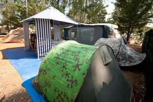 Confort tentes caravane camping La Londe