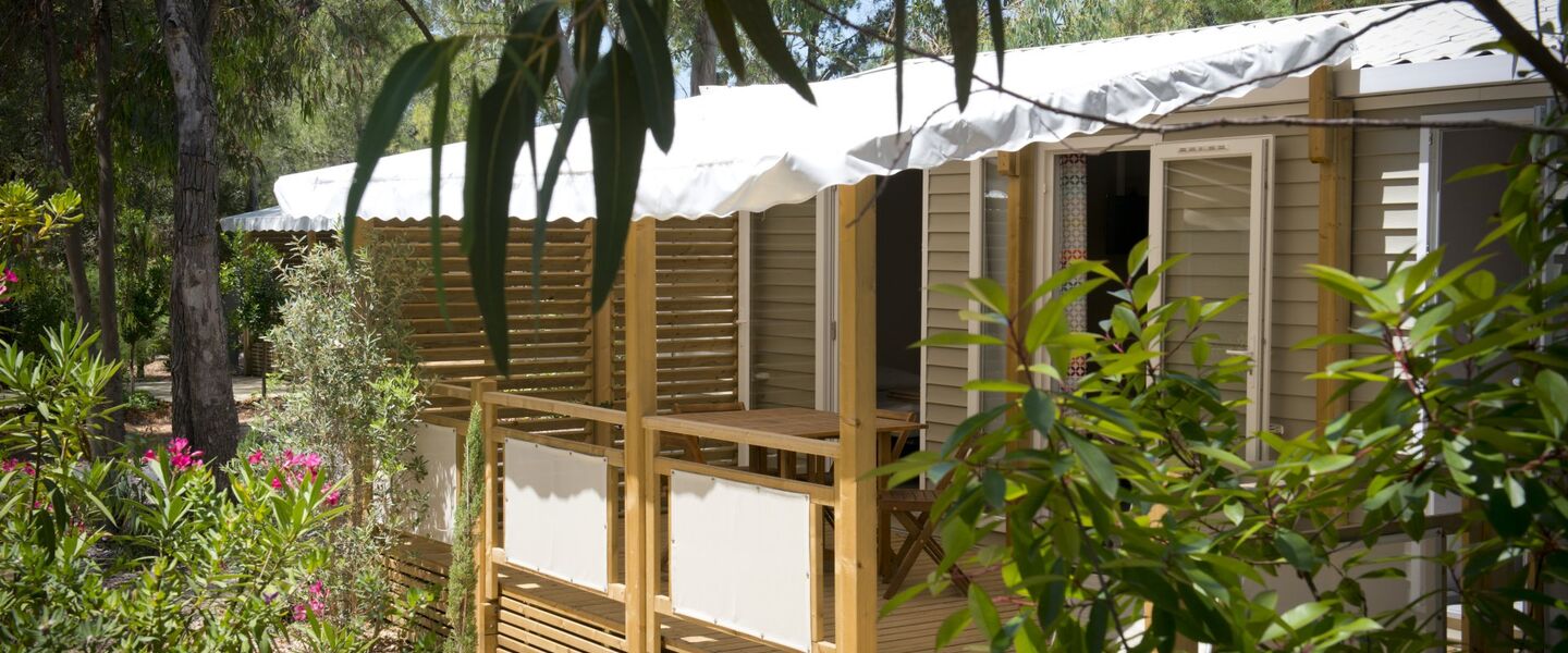 Mobile-home Patio® Premium en Camping 4* dans le Var