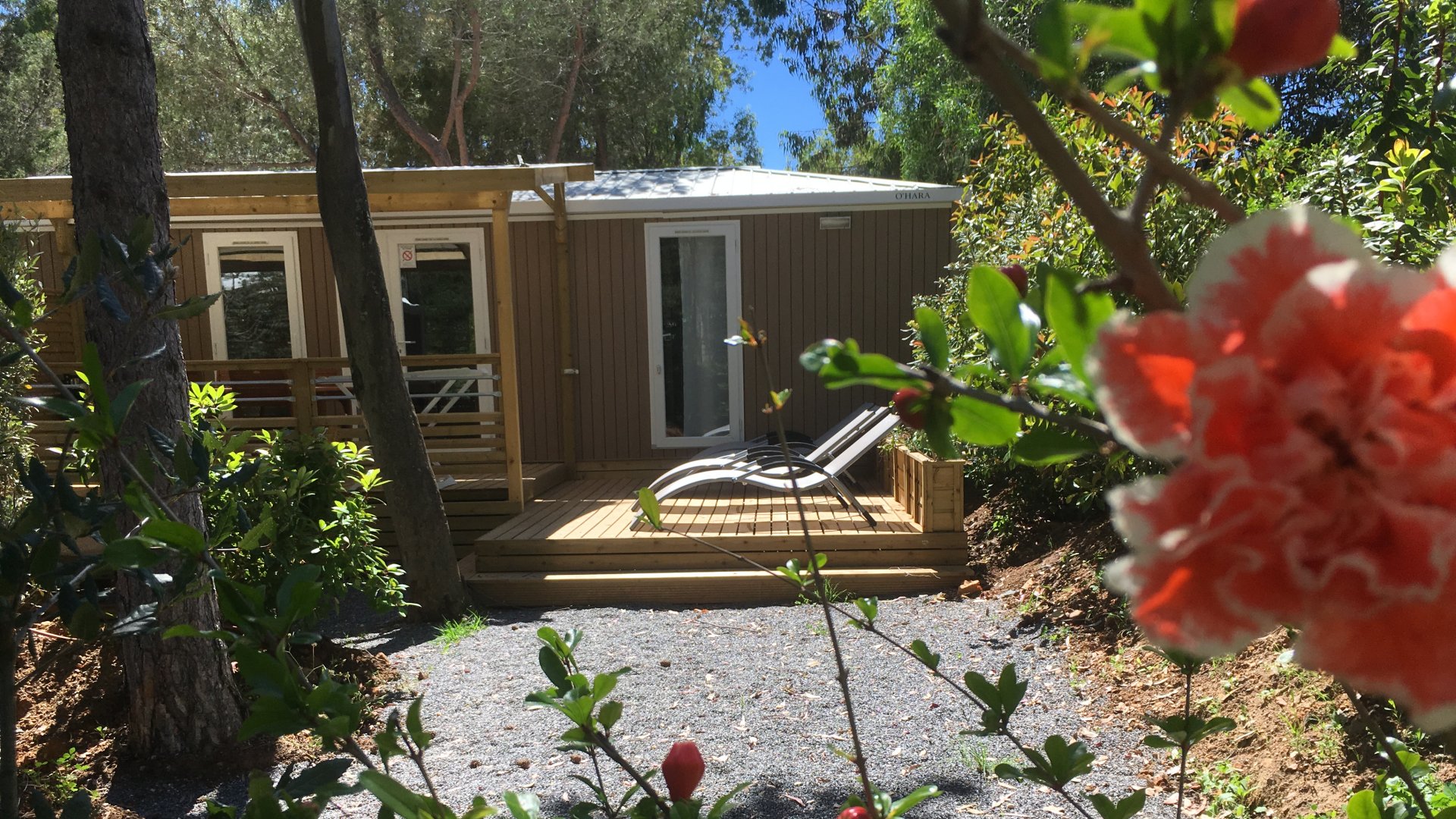 Premium mobile home at our campsite in the Var, French Riviera-Côte d'Azur
