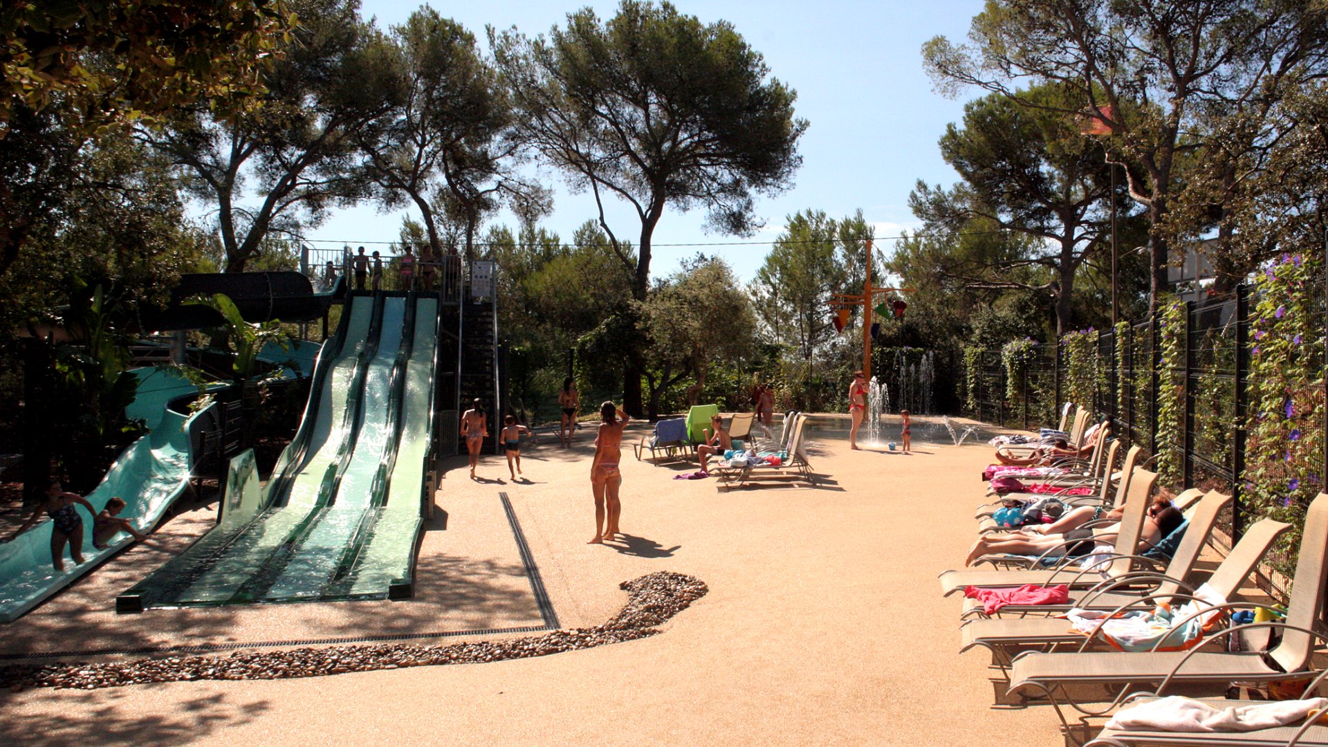 Parc aquatique Piscines chauffées Porquerolles