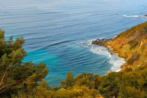 Camping près du Cap Bénat