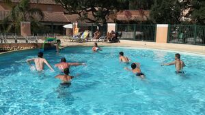 Camping Lavandou Animation adultes Piscine Waterpolo 