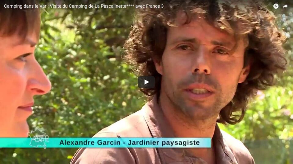 Visite du Camping de La Pascalinette® **** avec France 3