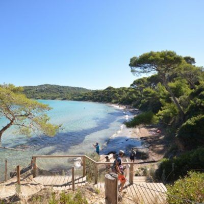 Plage de Notre Dame - Porquerolles depuis le Camping de La Pascalinette®