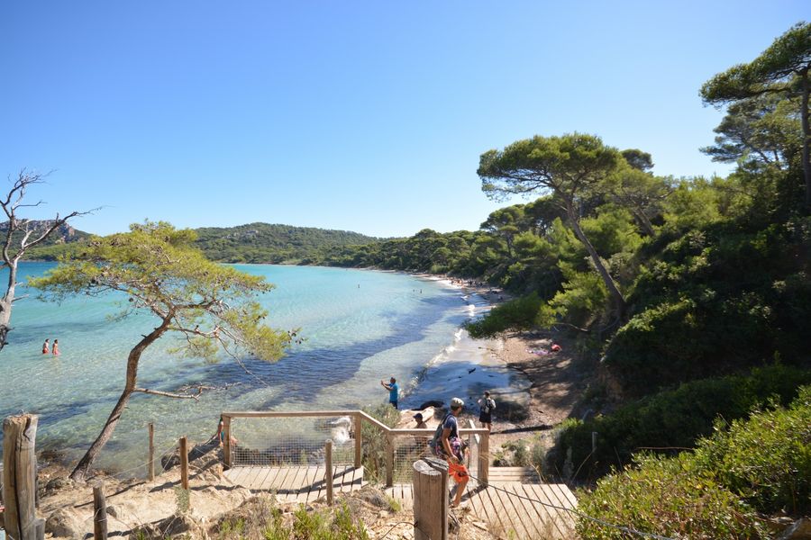 Plage de Notre Dame à Porquerolles