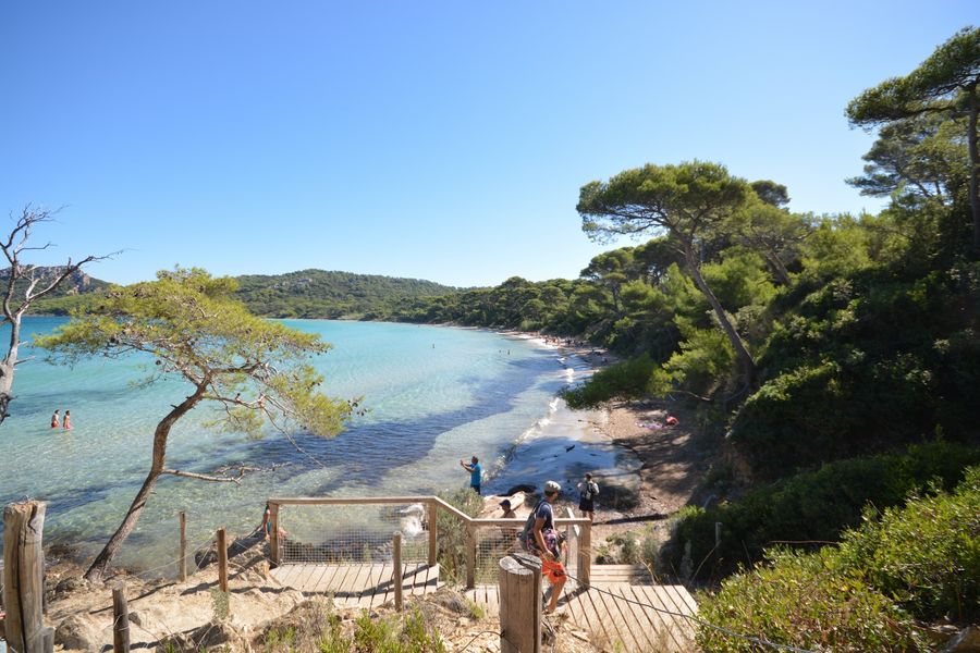 Plage de Notre Dame à Porquerolles