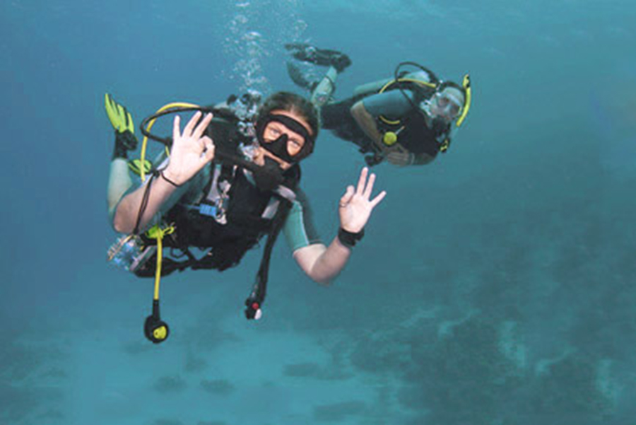 Diving off the coast of Porquerolles