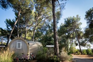 Camping Sud de la France - Weekend entre amis dans bungalow toilé original