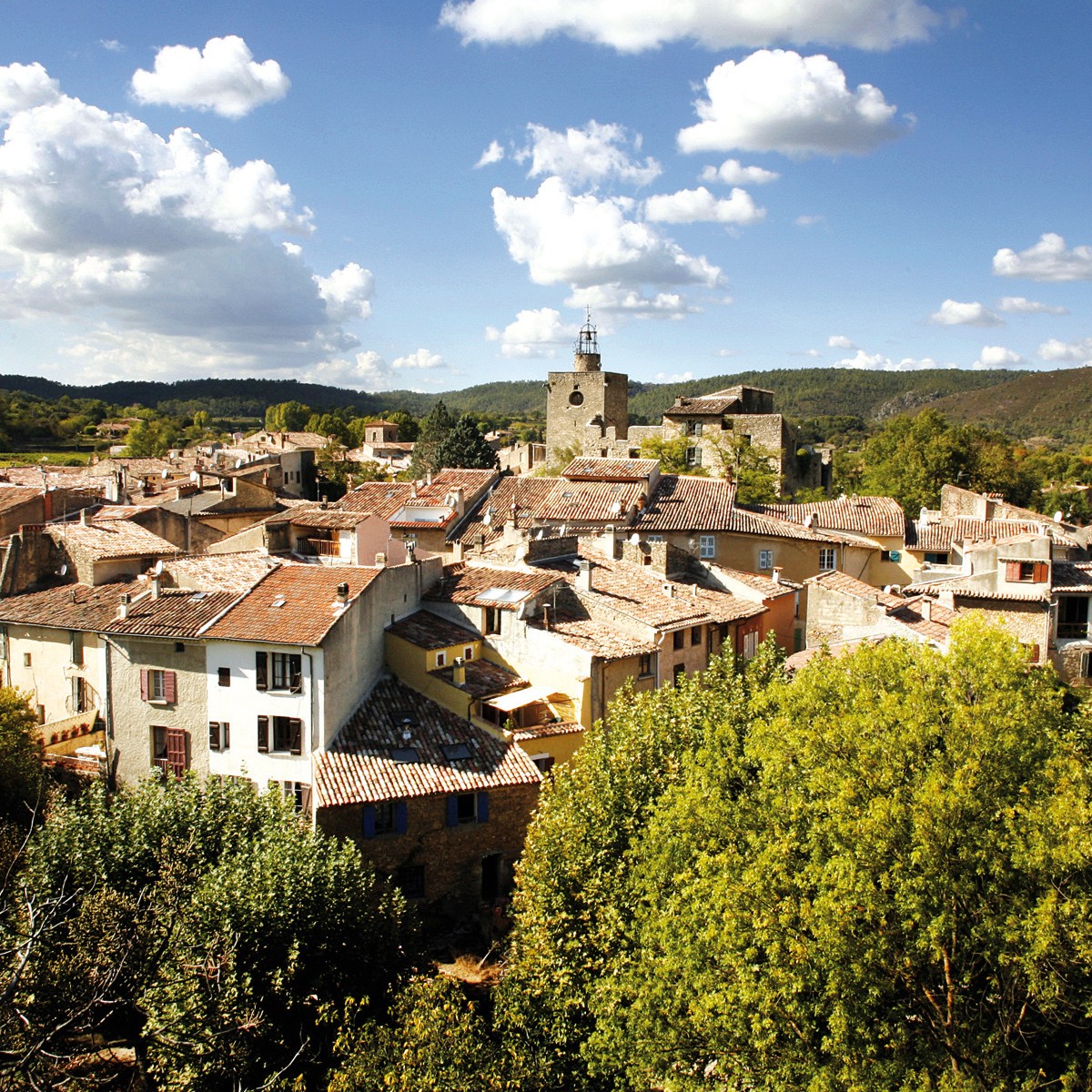 Le village de Correns