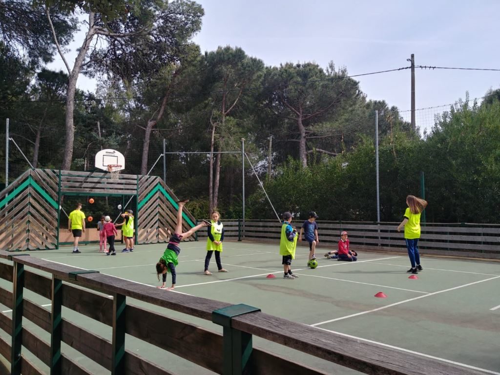Children and teenagers holidaying at the campsite Your kids will love their holiday at our campsite!