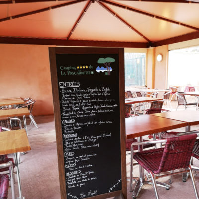 Restauration au camping