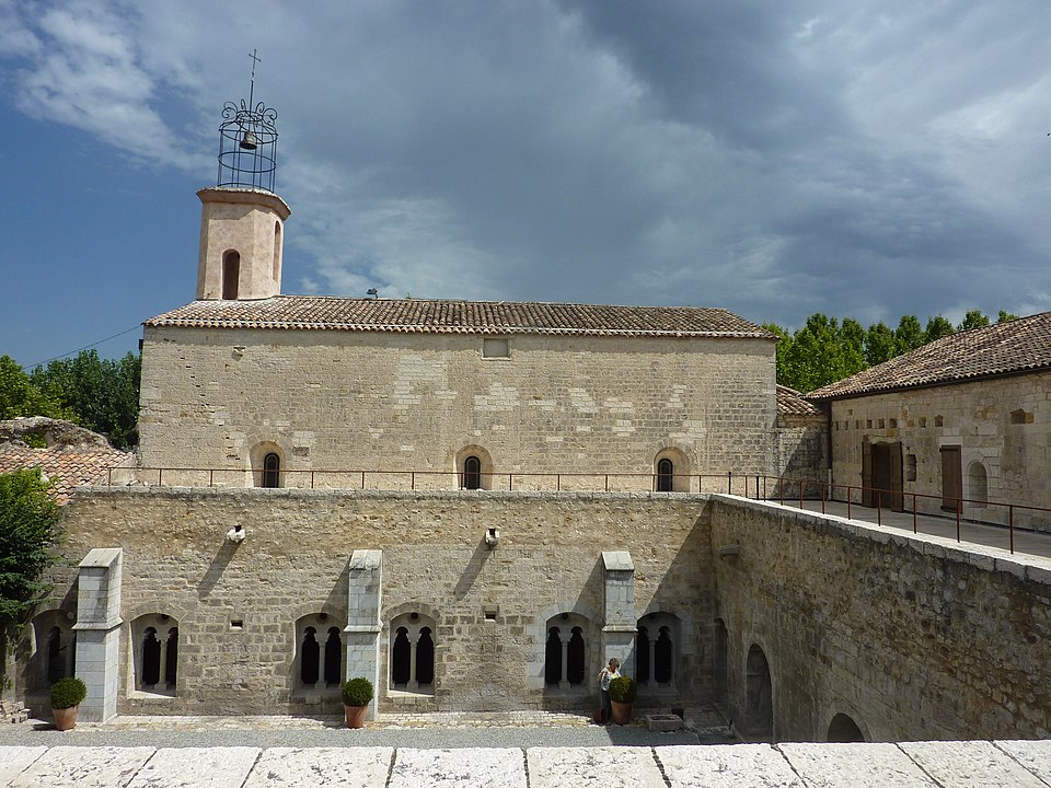 Cloître de l'abbaye de la Celle