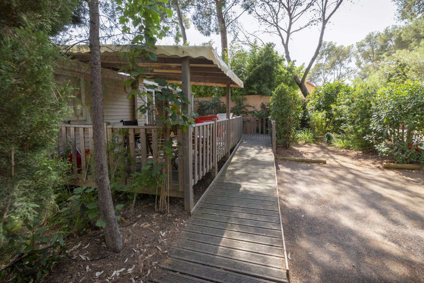 Rampe PMR Mobile-home Camping La-Londe-les-Maures