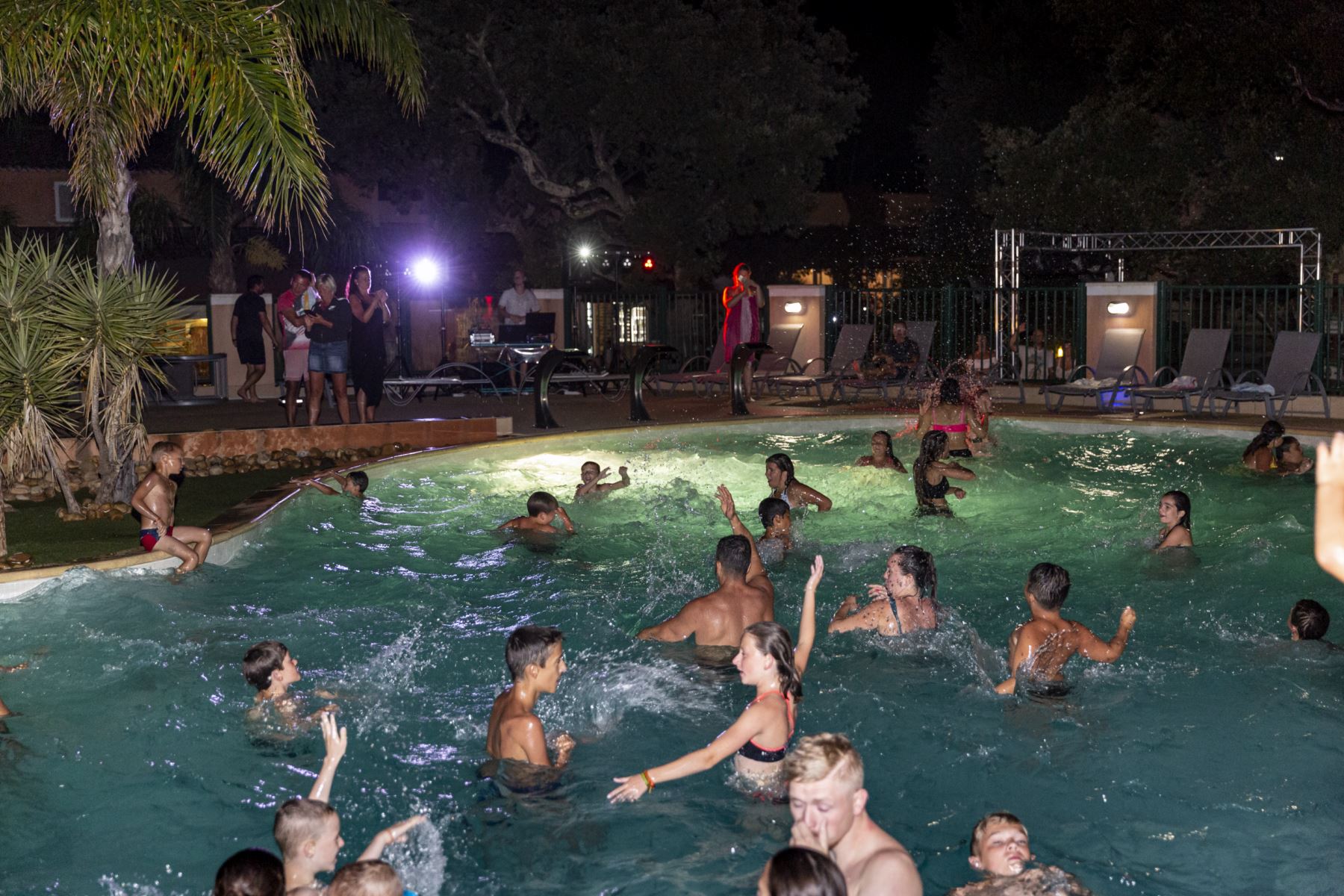 Côte d'Azur Soirée piscine Animation Pool party
