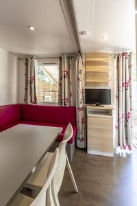 Camping Bormes les mimosas en Mobile-homes Premium