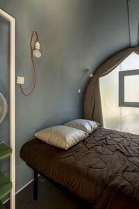 Camping côte d'Azur, 4 étoiles avec parc aquatique, les tentes équipées