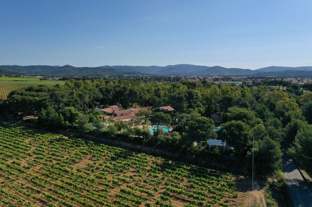 Nature camping in the Var area