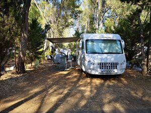 Vue Camping Car Emplacement Var