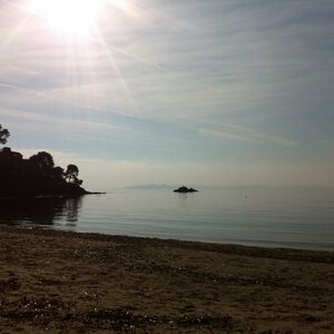 Plage du Pellegrin à Bormes-les-Mimosas