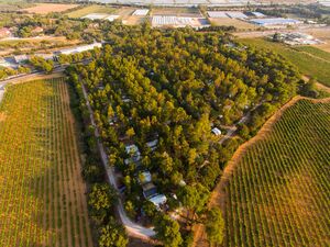 Camping écologique et nature très arboré près d'Hyères et des plages du Var