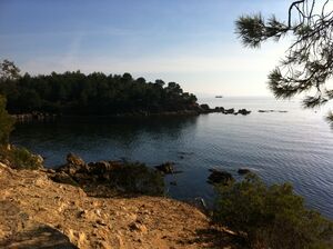 Crique Giens près de Hyères