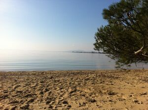 Plage près du camping var la pascalinette