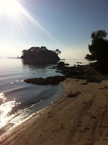 Plage du sentier du littoral varois