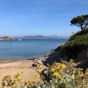 Plage Four à Chaux à Hyères