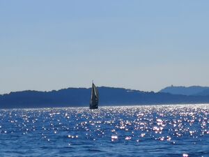 Voilier en navigation 