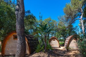 Location de cabanes en camping dans le Var