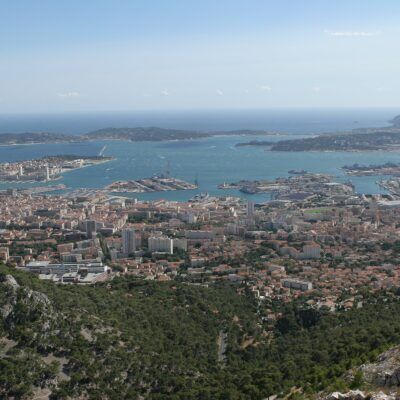 La plus belle rade d'Europe à Toulon dans le Var