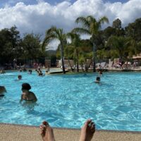 Giant water park in Hyères. Campsite with water park in the Var, French Riviera-Côte d'Azur