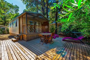 Louer mobile-home climatisé proche plages Bormes et La Londe