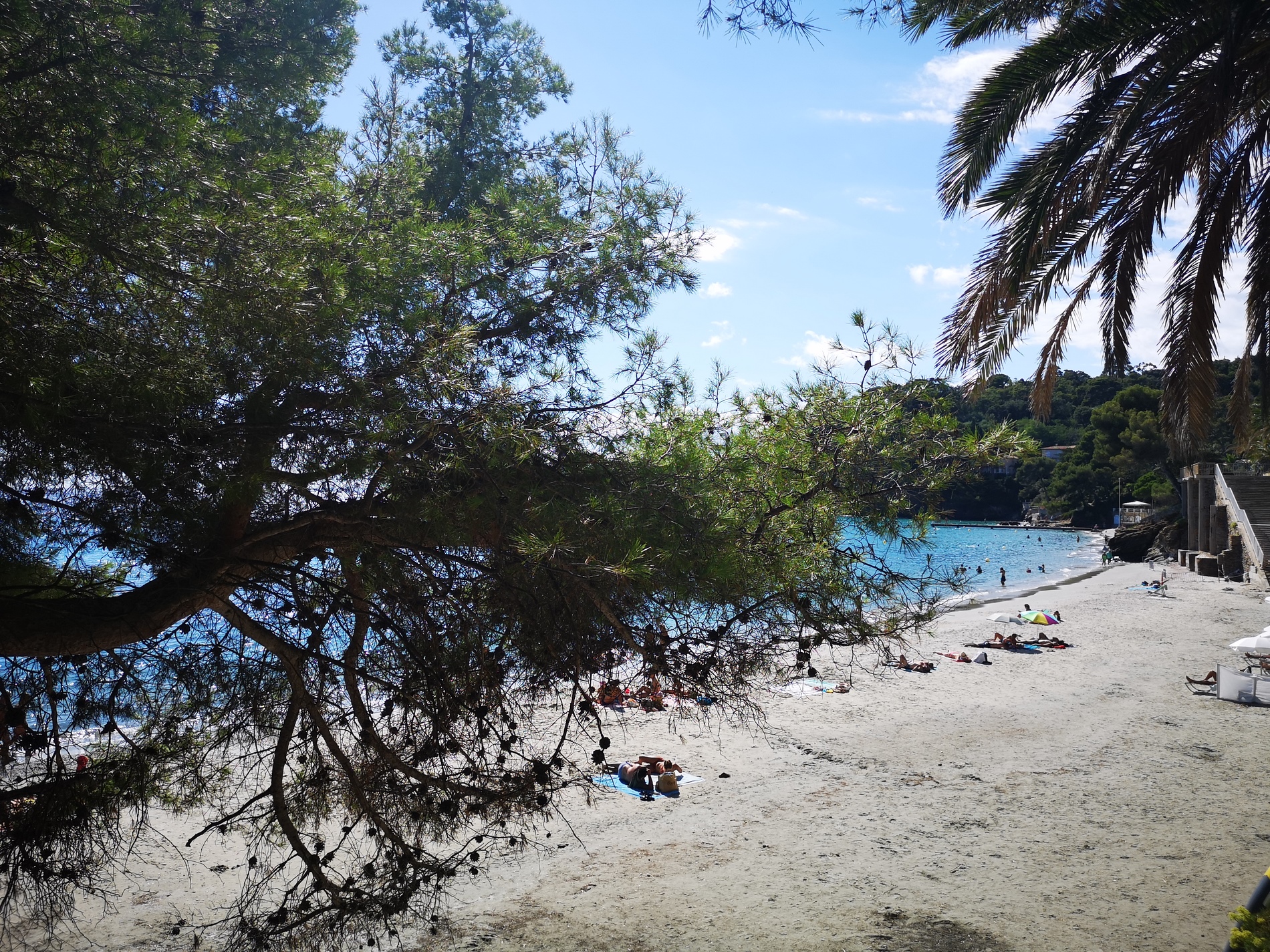 Une jolie plage à 5 minutes du camping : Miramar