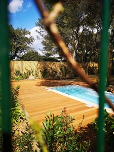Mobile-home pour 4 personnes avec piscine privée