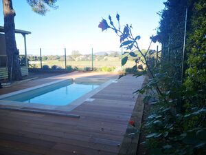 Camping luxe avec piscine privée sur la Côte d'Azur