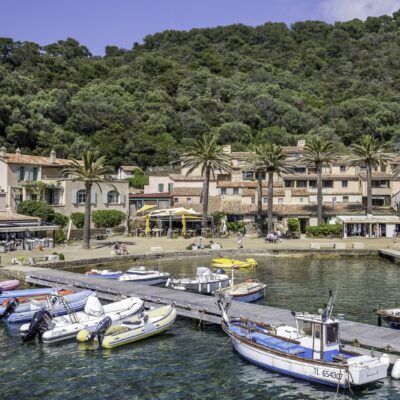 Le port de La Londe à vélo