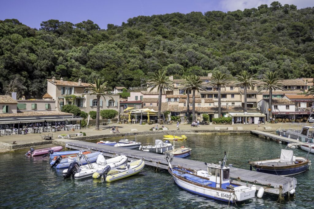 Porquerolles, Port-Cros en Le Levant