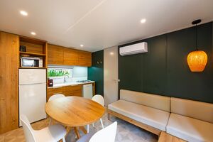 Vacances en camping en mobile-home prestige