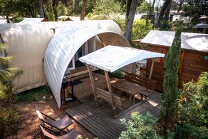 Camping Tente équipée Détente Confort Convivialité Nature
